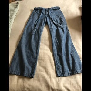 Banana Republic Chambray Pants-Size 6
